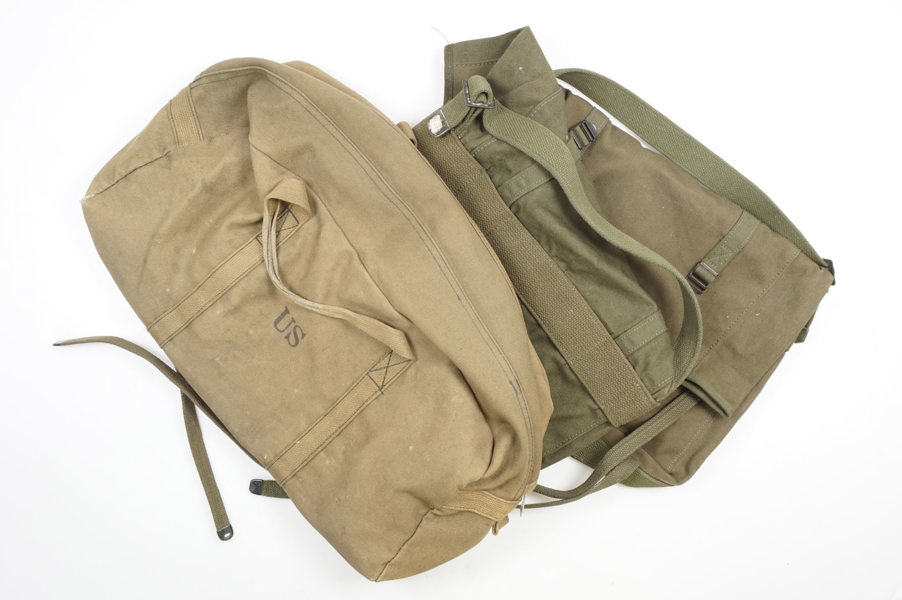 Militärtaschen, Segeltuch, Konvolut 3 Stück