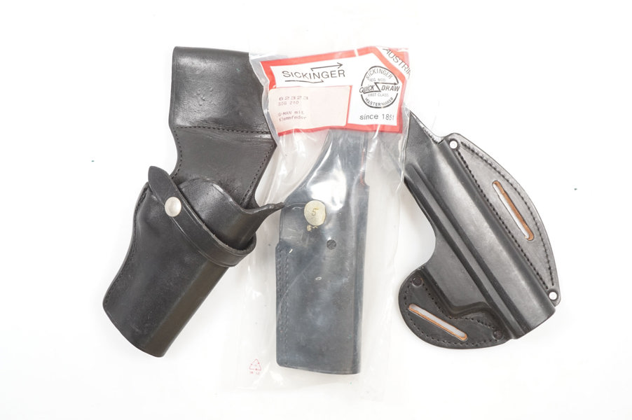 Holster-Konvolut - 3 Stück