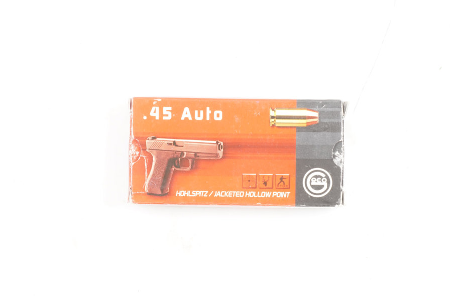 Pistolenpatronen  .45 ACP, Geco, § A/B