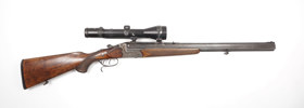 Triumph-Drilling, Schmid Ferlach, 7x57R, 16/70, .22lr., #PS49202, §C (514-23)