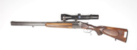 Triumph-Drilling, Schmid Ferlach, 7x57R, 16/70, .22lr., #PS49202, §C (514-23)