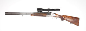 Bockbüchsflinte Sodia, 6,5x57R, 16/70, #11547, §C (1531-23)