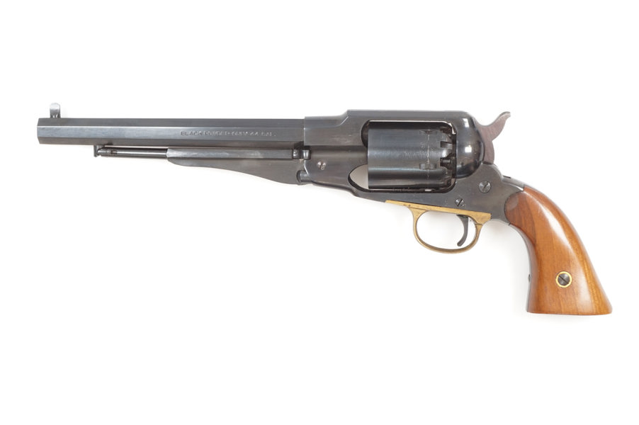 Perkussionsrevolver unbekannter Italienischer Erzeuger, Mod. Remington New Army (Replika), .44, #039988, §B vor 1871