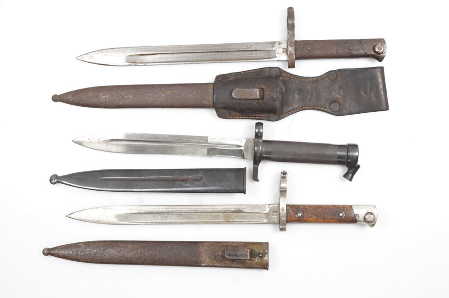 Bajonett Konvolut von 3 Stk (582-23)