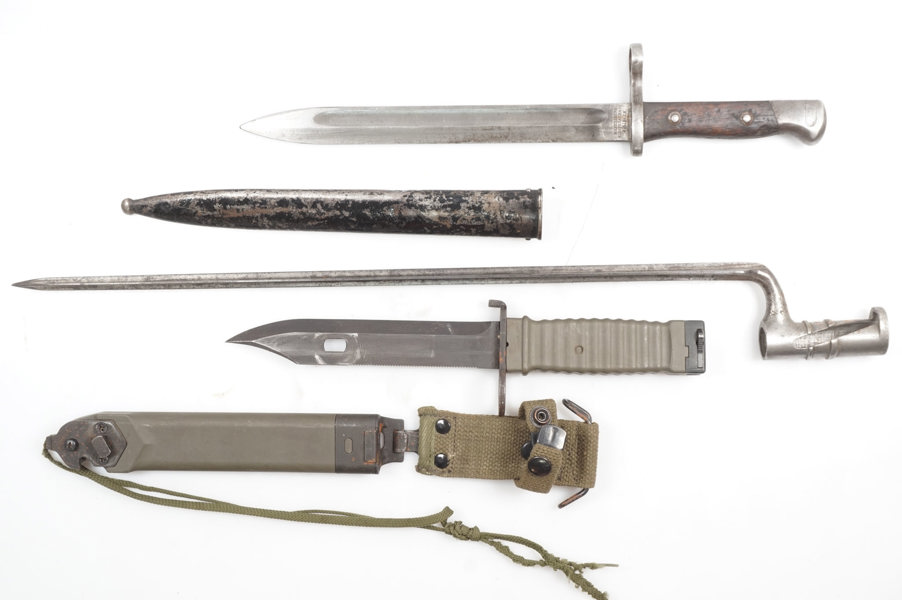 Bajonett Konvolut mit 3 Stk (582-23)