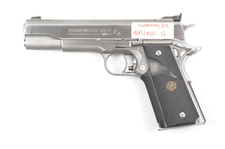 Colt Government, MK IV Series 80 Gold Cup National Match, .45 ACP, #SN32029, §B (854-23)