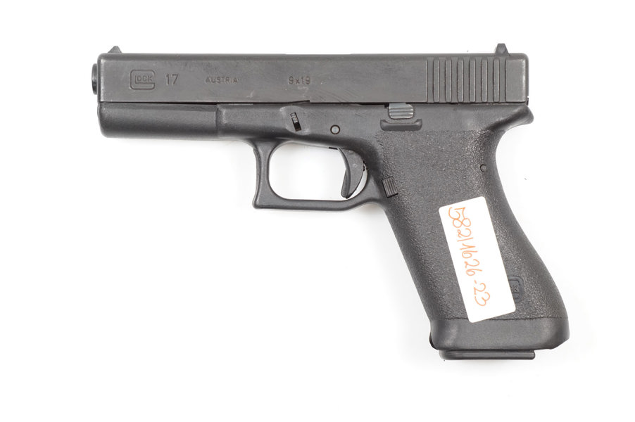 Glock, Gen1, Mod. 17, 9mm Luger, #AM495, §B (1626-23)