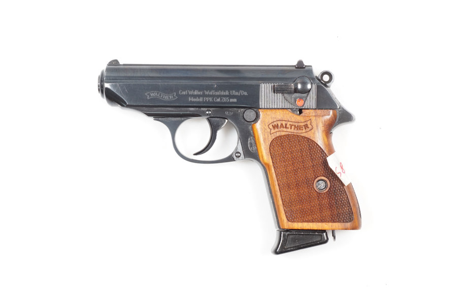 Walther, Fertigung Ulm, Mod. PPK, 7,65mm Brown., #129130, §B (846-23)
