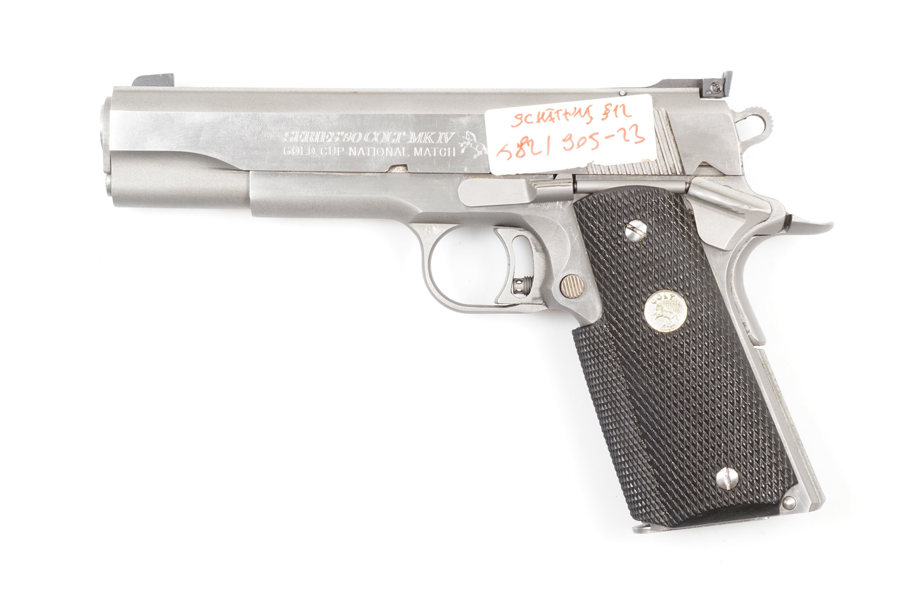 Colt Government, MK IV Series 80, Gold Cup National Match, .45 ACP, #SN23948E, §B (905-23)
