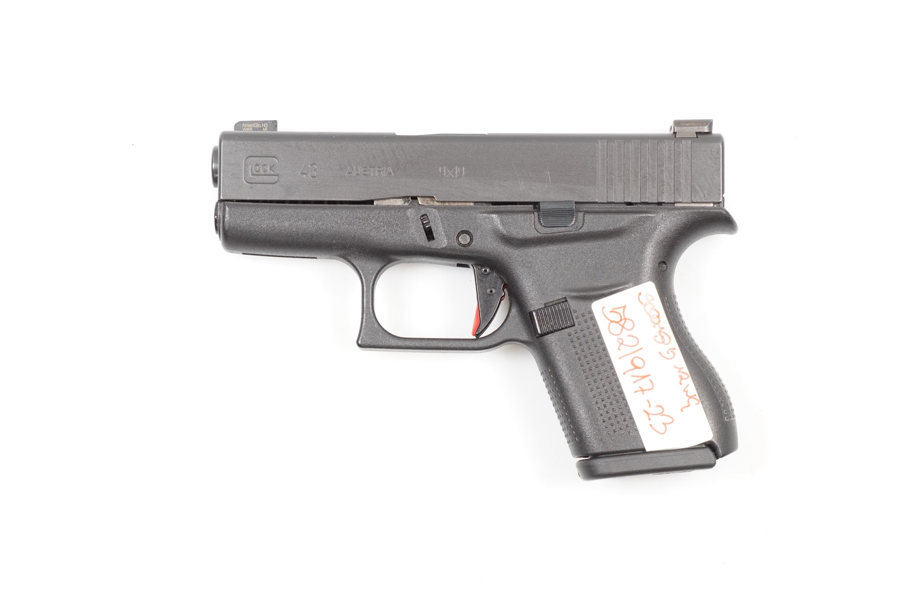 Glock, Mod. 43, 9mm Luger, #BAYT797, §B (917-23)