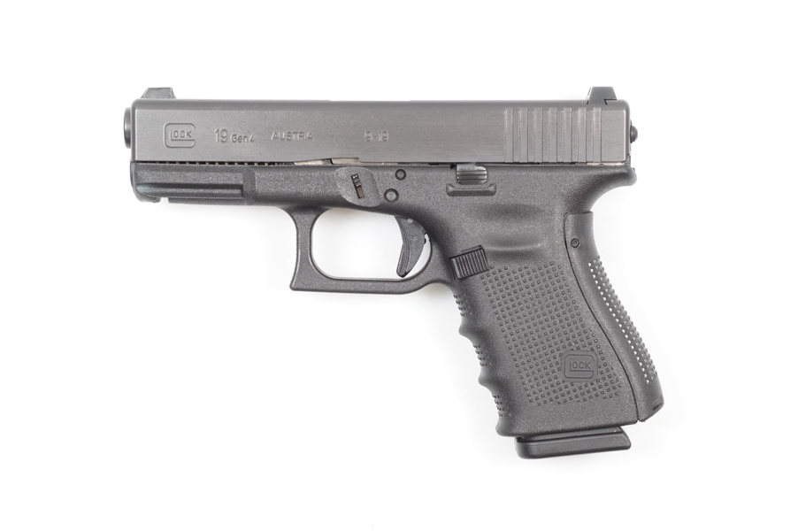 Glock, Gen4, Mod. 19, 9mm Luger, #BBCA991, §B (2001-23)