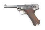 Parabellum, Fertigung Mauserwerke Oberndorf, Mod. P08 Wehrmacht, 9mm Luger, #8520, §B (362-23)