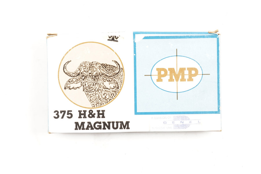 Büchsenpatronen .375 H&H Magnum, PMP, § frei ab 18