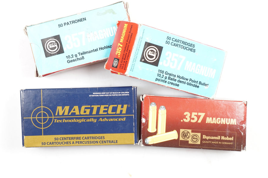 Revolverpatronen .357 Magnum Geco & Magtech, § A/B