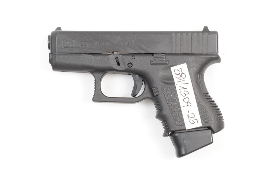Glock, Gen3, Mod. 26, 9mm Luger, #XMK121, §B (1309-25)