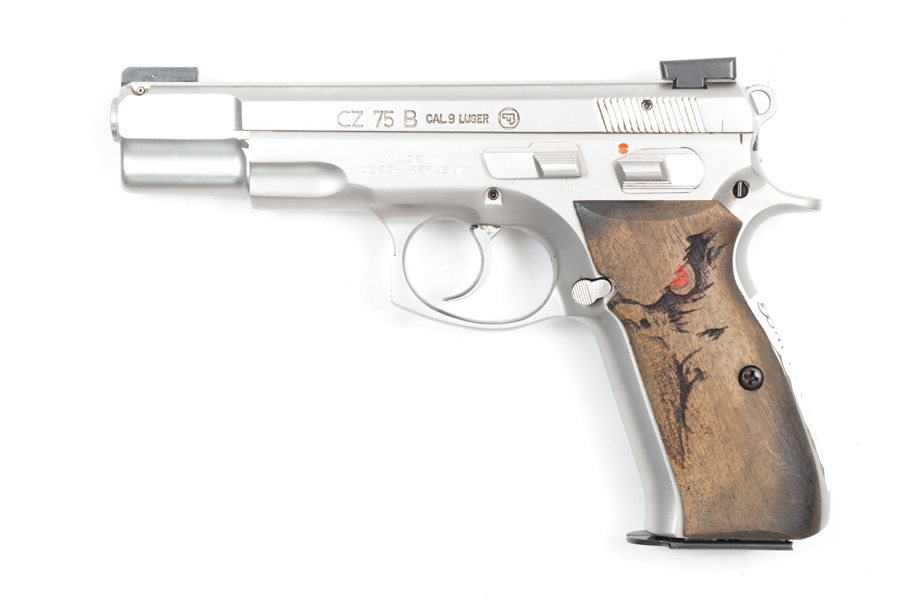 CZ, Mod. 75B, 9mm Luger, #A130245, §B (1193-25)