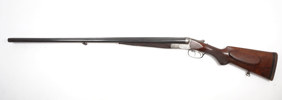 Doppelflinte Franz Neuber, unbekannte Deutsche Fertigung, 16/65, #3133, §C (1339-25)