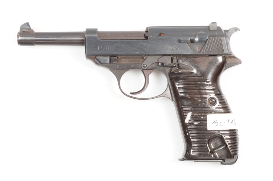 Walther, Mod. P38 Wehrmacht, 9mm Luger, #265a, §B (1516-25)