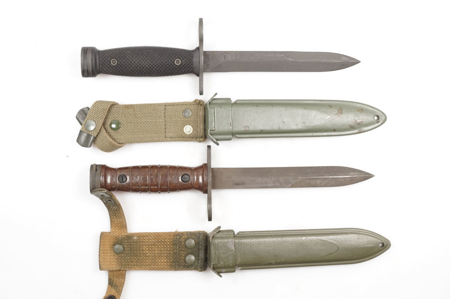 Bajonett Konvolut USA, § frei ab 18 (581/-25)