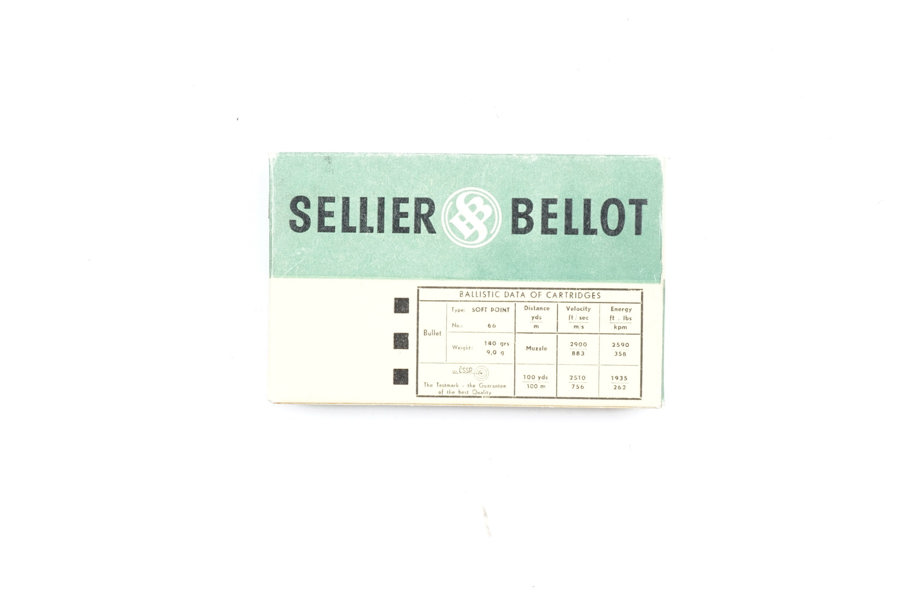 Büchsenpatronen 7 x 65 R, S&B, § frei ab18
