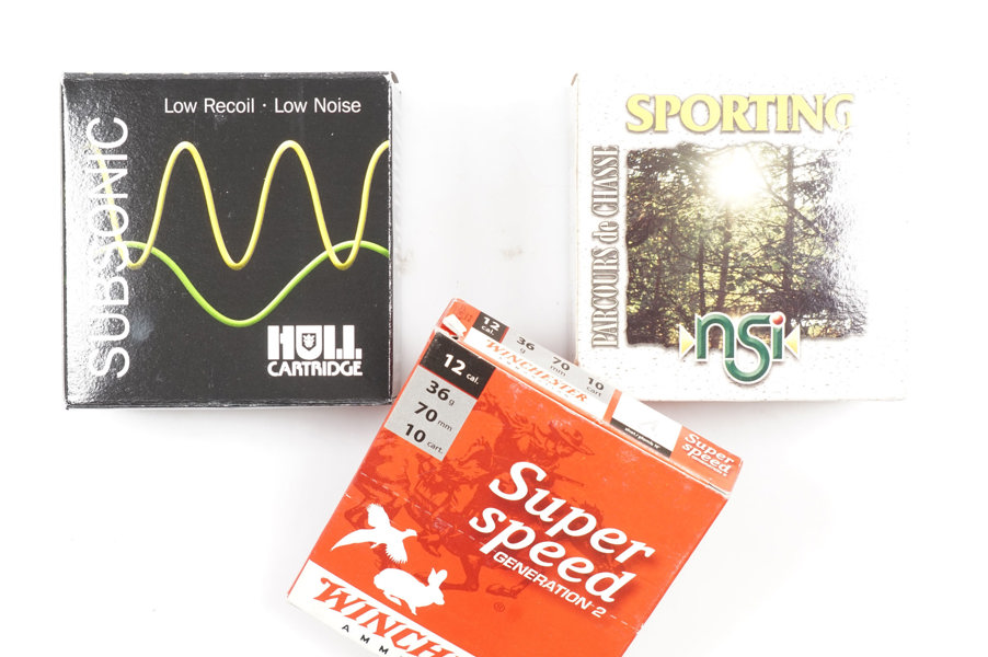 Schrotpatronen Kal. 12, div. Erzeuger, § frei ab 18