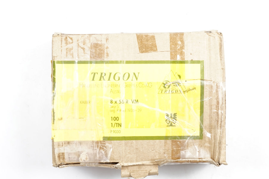 Büchsenpatronen 8x56 R M.30 S, Surplus/Trigon, § frei ab 18