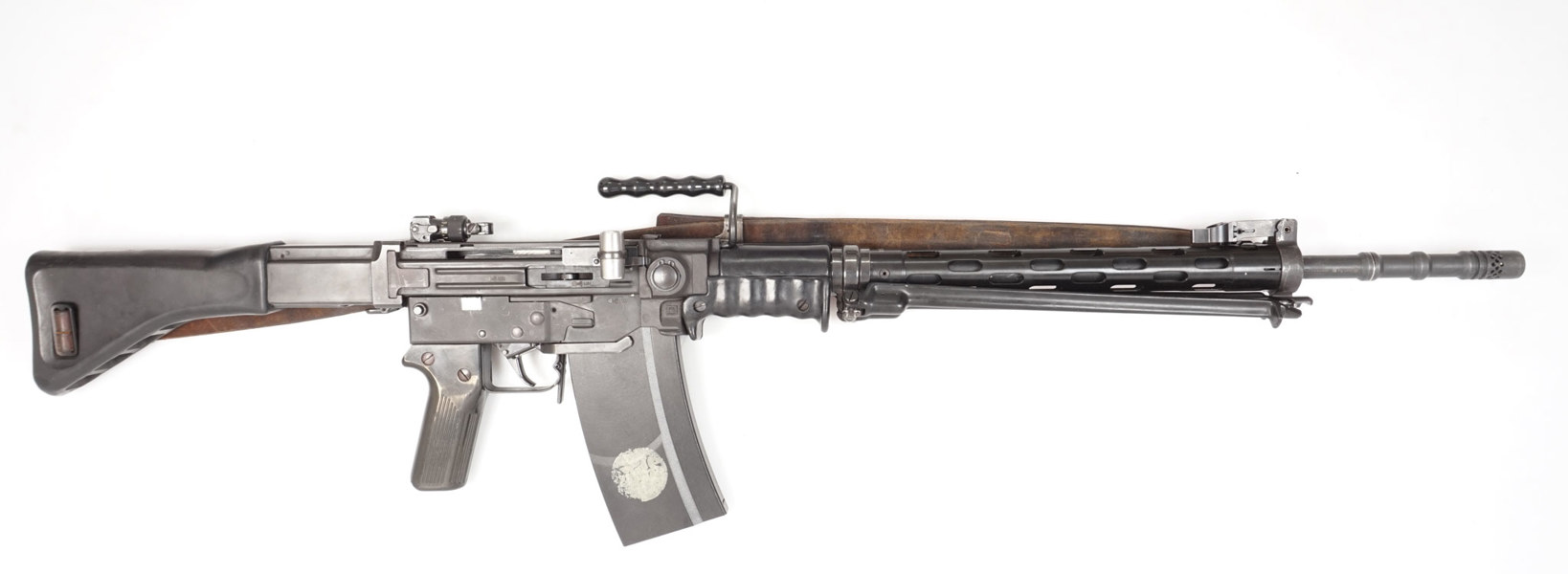 Selbstladebüchse SIG, Mod. PE 57, 7,5x55 Suisse, #PE2158, §A (§17/1/8) (ACHTUNG +35€ Beschusskosten)