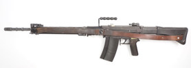 Selbstladebüchse SIG, Mod. PE 57, 7,5x55 Suisse, #PE2158, §A (§17/1/8) (ACHTUNG +35€ Beschusskosten)