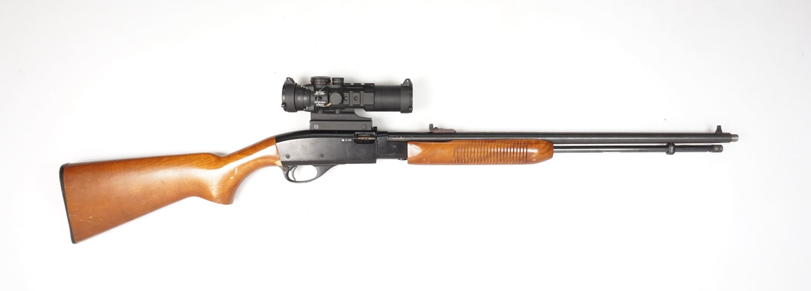 Vorderschaftrepetierbüchse Remington, Mod. Fieldmaster 572, .22lr., #A1683506, §C (ACHTUNG +35€ Beschusskosten)
