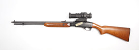 Vorderschaftrepetierbüchse Remington, Mod. Fieldmaster 572, .22lr., #A1683506, §C (ACHTUNG +35€ Beschusskosten)