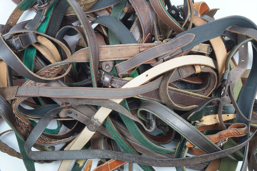 Konvolut Gewehrriemen