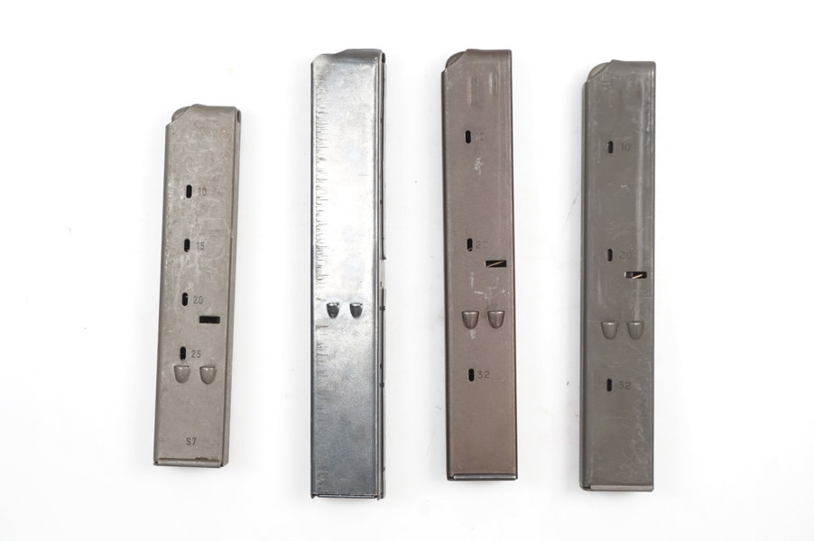 Magazinskonvolut UZI, 9mm Luger, §A (17/1/7 - 9)