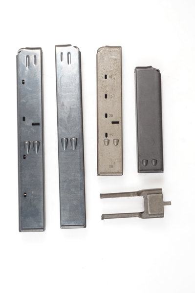 Magazinskonvolut UZI, 9mm Luger, §A (17/1/7 - 9)