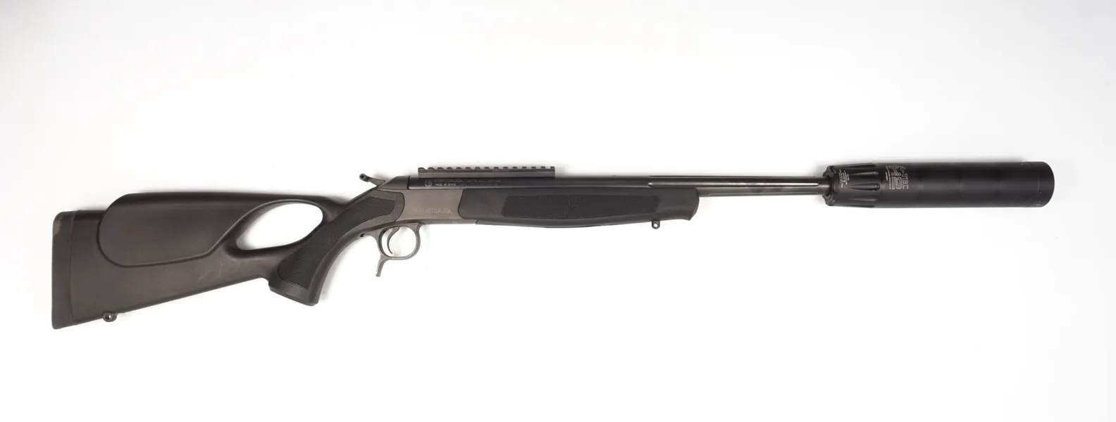Hahn-Einzelladerbüchse Bergara, Mod. BA13TD, .45-70 Gov., #610606006118, 610606766718, §A (Schalldämpfer)