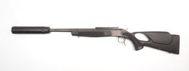 Hahn-Einzelladerbüchse Bergara, Mod. BA13TD, .45-70 Gov., #610606006118, 610606766718, §A (Schalldämpfer)