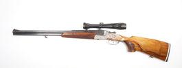 Bockbüchsflinte unbekannter Ferlacher Erzeuger, 5,6x52R, 16/70, #78068, $C
