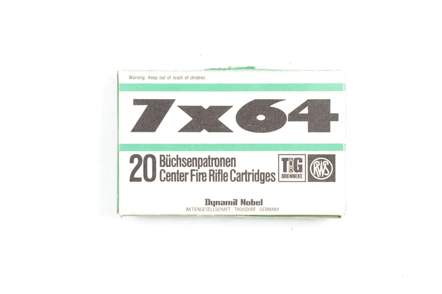 Büchsenpatronen 7 x 64 RWS, §C