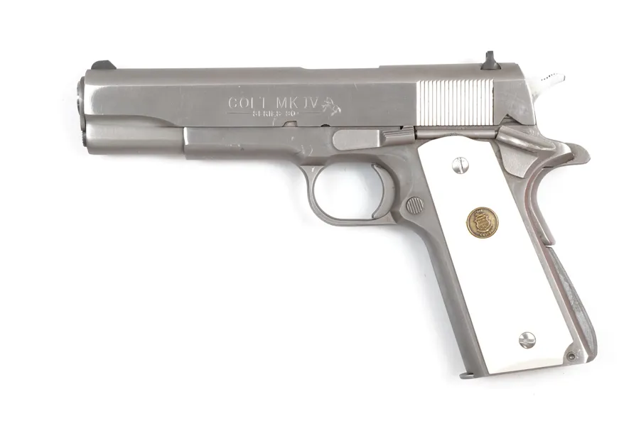 Colt, Mod. Government MK IV Series 80, .45 HP, #BSS37497, §B