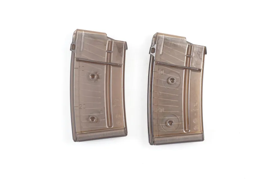 Konvolut Sig Magazine, Mod. PE90, .223 Rem., 2 Stk, §A (17/1/8-10)