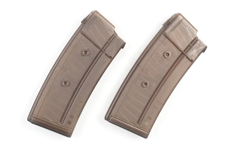 Konvolut Sig Magazine, Mod. PE90, .223 Rem., 2 Stk, §A (17/1/8-10)