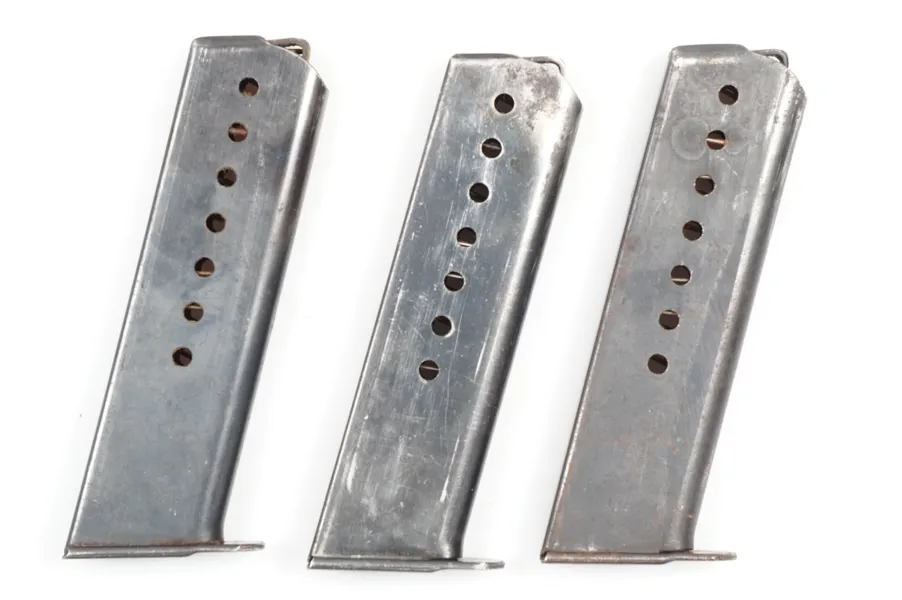 Konvolut Magazine, Walther, Mod. P38 9mm Luger, 3 Stk, § frei ab 18
