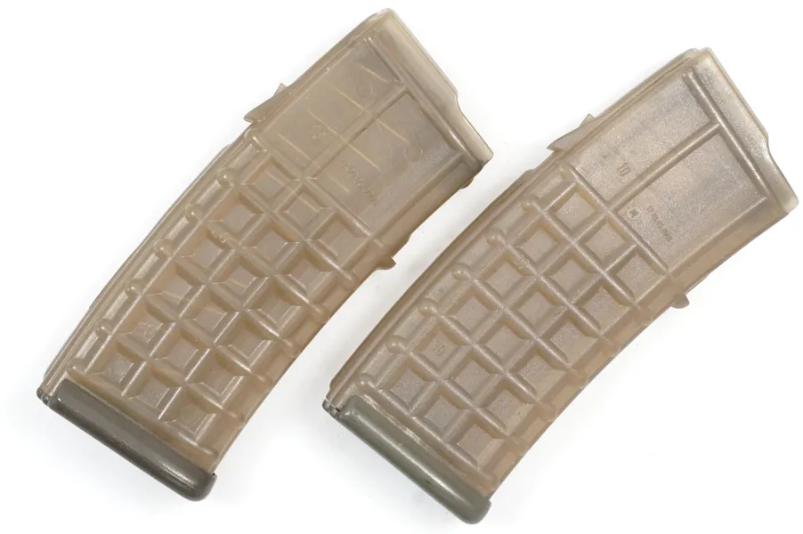 Konvolut Magazine, Steyr Mannlicher, Mod. AUGZ, .223 Rem., 2 Stk, §A (17/1/8-10)