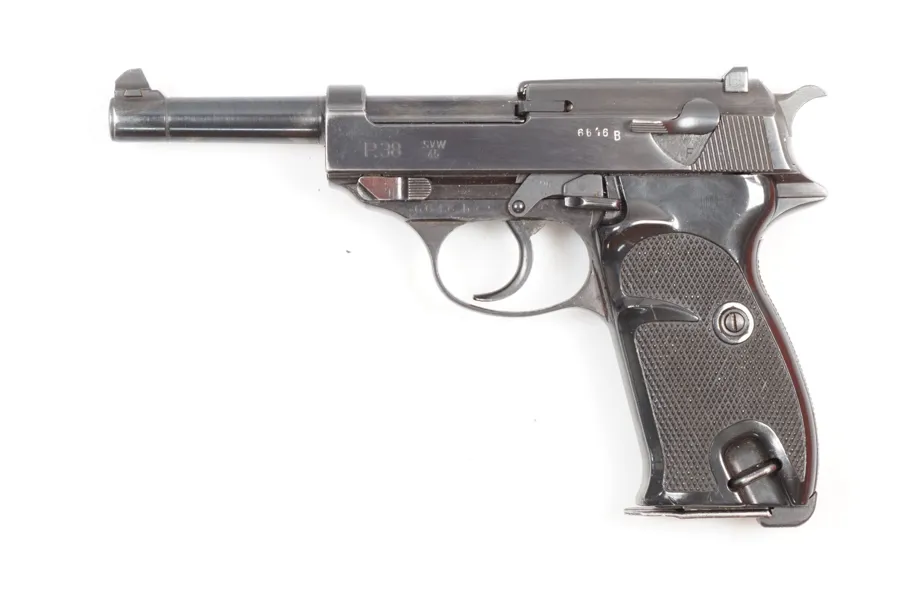 Walther, Fertigung Mauserwerke Oberndorf, Mod. P38, 9mm Luger, #6646B, §B (3693-25)