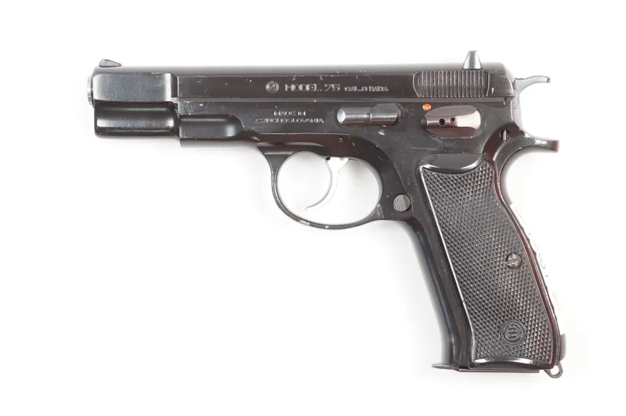 CZ, Mod. 75, 9mm Luger, #157957, §B (3289-25)