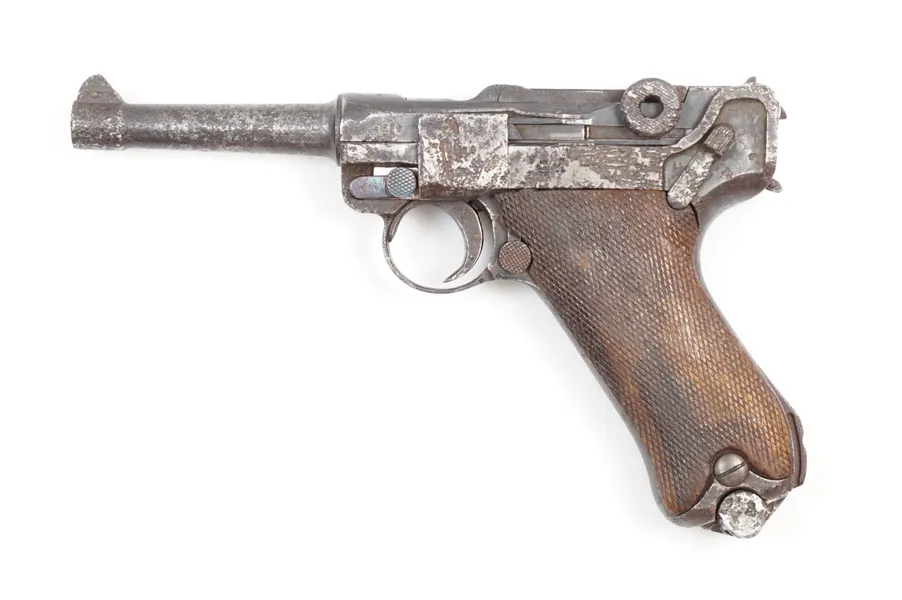Parabellum, Fertigung DWM, Mod. P08, 9mm Luger, #6980, §B