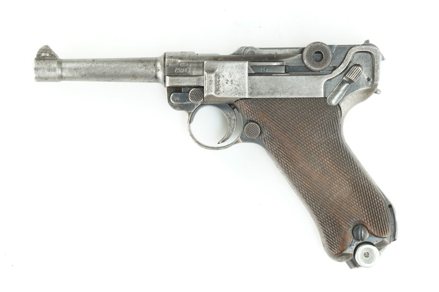 Parabellum, Fertigung Mauser, Mod. P08 Wehrmacht, 9mm Luger, #8325, §B (292-24)