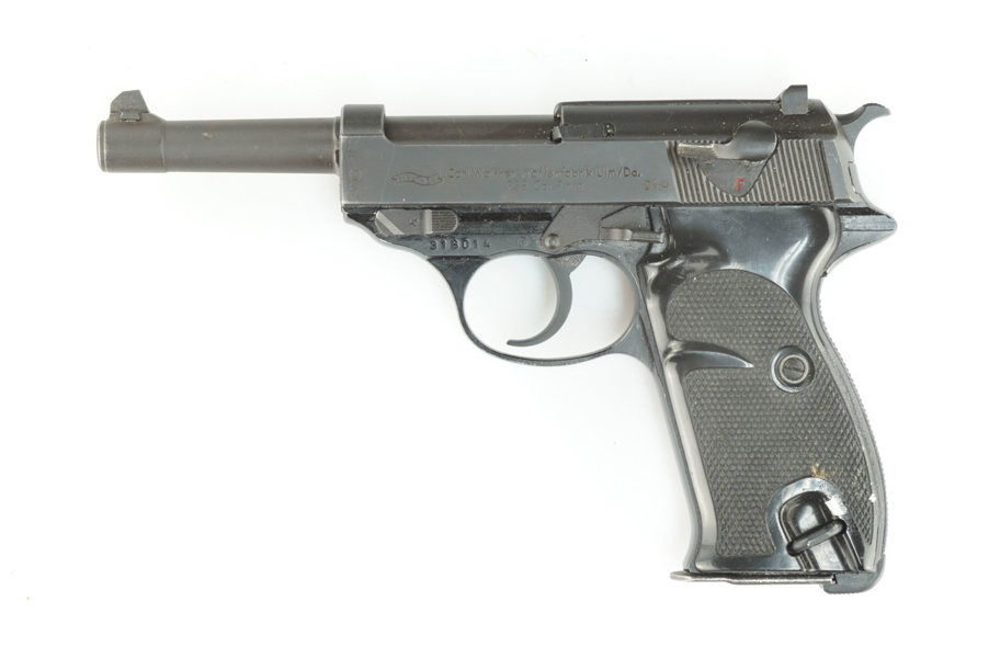 Walther, Fertigung Ulm, Mod. P38 Bundeswehr, 9mm Luger, #318014, §B (4436-23)