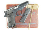 Walther, Fertigung Manurhin, Mod. PP, Österreichische Polizei, 7,65mm Brown., #68033, §B (765-24)