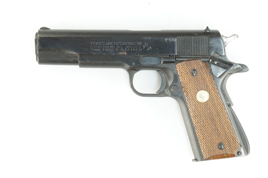 Colt Government, MK IV, Series 70, 9mm Luger, #70L16531, §B (727-24)