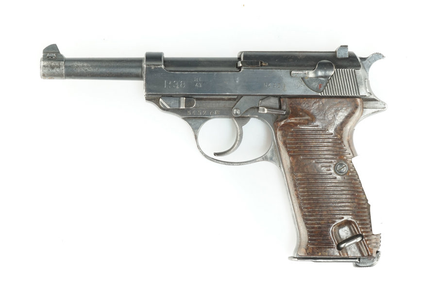 Walther, Fertigung Zella Mehlis, Mod. P38 Wehrmacht, 9mm Luger, #5432e, §B (584-24)